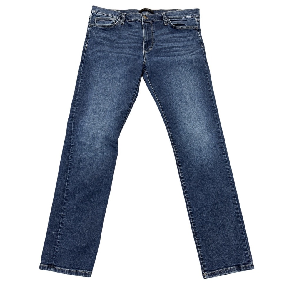 Joe's Jeans Mens 36 (36x32) Straight Leg Blue Denim Stretch Casual Slim Skinny
